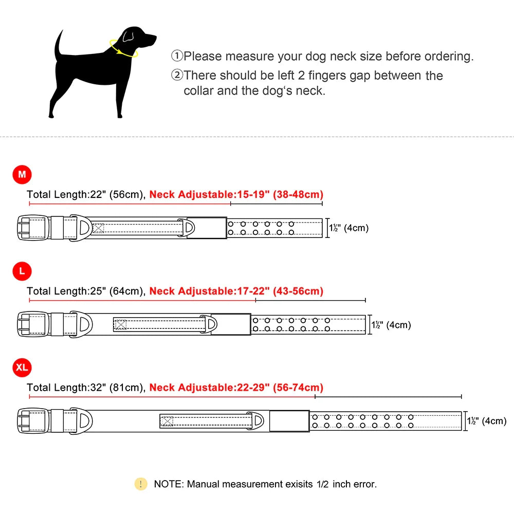 CanineCommand Military Dog Collar